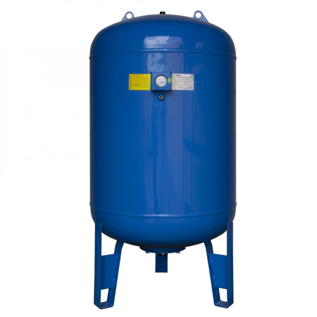 Вертикальный гидроаккумулятор CRUWA 1000 литров 16 бар CRW 1000 VM 16 BLUE