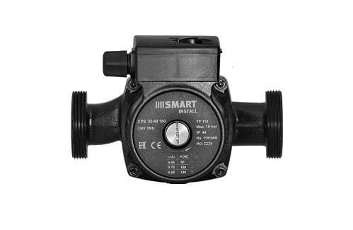 Насос циркуляционный Smart Install CPS 32-80 180мм 180Вт 1x230В 50Гц с гайками в Нижнем Новгороде