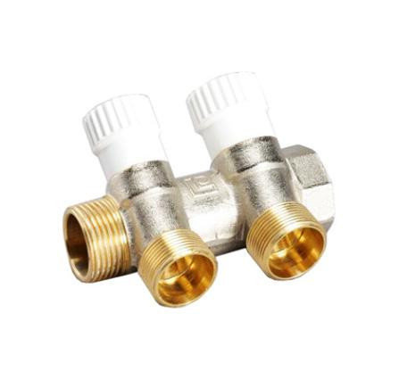 Коллектор LUXOR 2-х ходовой коллектор с перекрывающими кранами CP 452 G1xG3/4 EK (68513502) в Нижнем Новгороде Коллектор LUXOR 2-х ходовой коллектор с перекрывающими кранами CP 452 G1xG3/4 EK (68513502) в Нижнем Новгороде