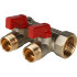Коллектор с шаровыми кранами STOUT 3/4", 2 отвода 1/2" (красные ручки) (SMB 6200 341202) в Нижнем Новгороде Коллектор с шаровыми кранами STOUT 3/4", 2 отвода 1/2" (красные ручки) (SMB 6200 341202) в Нижнем Новгороде