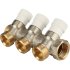 Коллектор распределительный STOUT 3/4", 3 отвода 3/4"ЕК (SMB 6851 343403) в Нижнем Новгороде