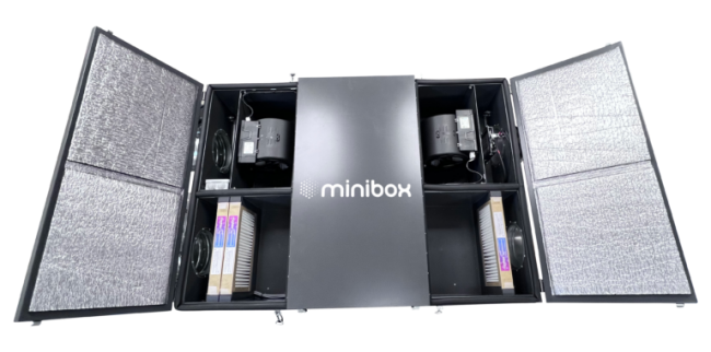 Вентиляционная установка с рекуперацией Minibox.PV.850 в комплекте фильтры на приток G4+HEPA-11, фильтры на вытяжку G4, Wi-Fi modul GTC в Нижнем Новгороде