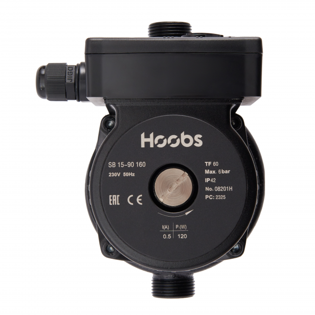 Насос повысительный Hoobs SB 15-90 160мм 120Вт (с гайками)