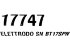 Электрод поджига левый (BT 17, 35 SPN) арт. 17747 (3-19-8710) в Нижнем Новгороде