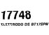 Электрод поджига правый (BT 17, 35 SPN) арт. 17748 (3-19-8712) в Нижнем Новгороде