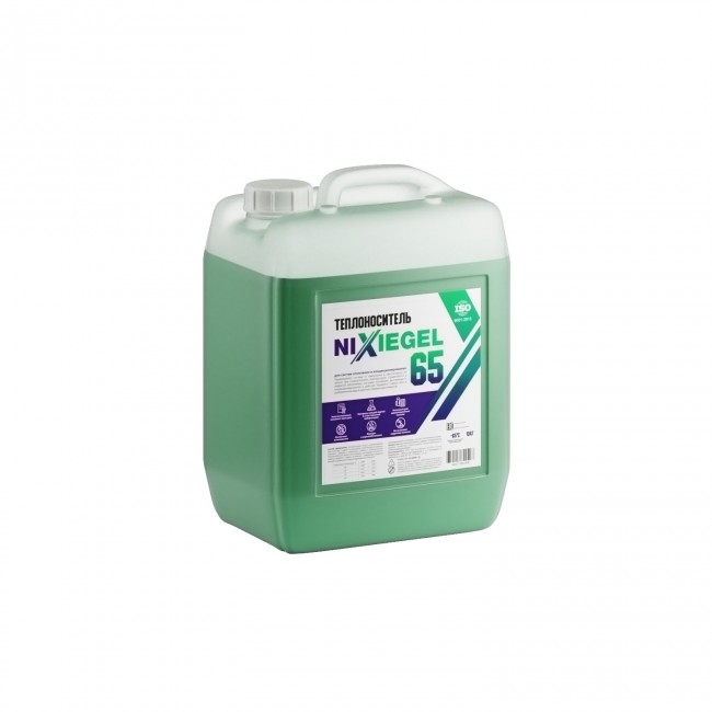 Теплоноситель NIXIEGEL -65С 10 кг на основе этиленгликоля