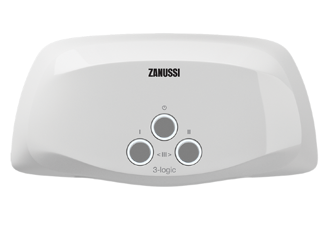 Водонагреватель проточный Zanussi 3-logic 3,5 TS (душ+кран) в Нижнем Новгороде