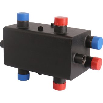 Коллектор 2 выхода распределительный ROMMER 1" (RDG-0018-004002)