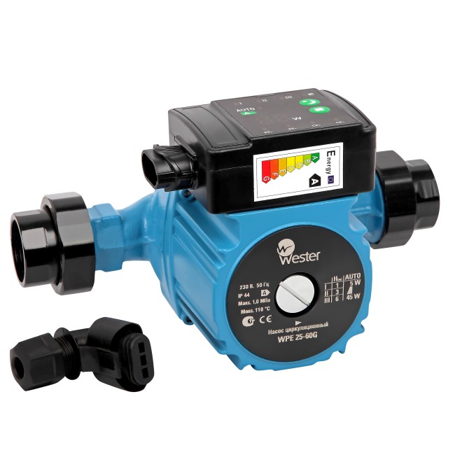 Насос Wester WPE 25-60G (с гайками)
