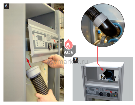 Комплект закрытой камеры сгорания для котлов ACV Delta Pro 25/45, арт. 10800194 в Нижнем Новгороде