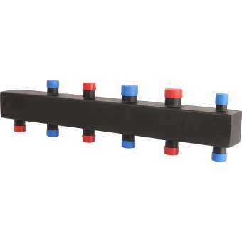 Коллектор 3(4) выхода распределительный ROMMER 1х1 1/4" (RDG-0016-004034)