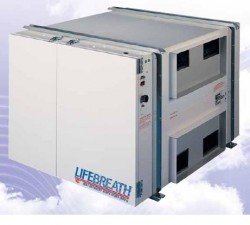 Приточно-вытяжная установка для вентиляции с рекуператором Lifebreath 1200FDPLUS в Нижнем Новгороде