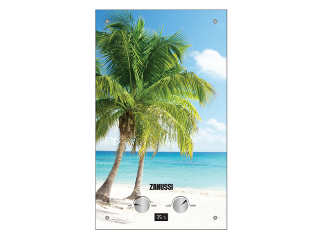 Колонка газовая Zanussi GWH 10 Fonte Glass Paradiso в Нижнем Новгороде