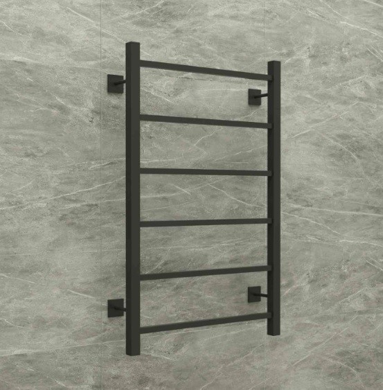 Полотенцесушитель стальн. Q Steel (лесенка) W=500, H=500 (6 перекладин) 1/2"в.р. ТЕРМО ДИЗАИН в Нижнем Новгороде