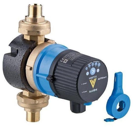 Насос рециркуляции ГВС Vortex BlueOne BWO 155 V SL, с функцией самообучения (арт. 433-111-041-002) в Нижнем Новгороде Насос рециркуляции ГВС Vortex BlueOne BWO 155 V SL, с функцией самообучения (арт. 433-111-041-002) в Нижнем Новгороде