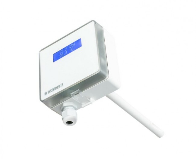Канальный датчик KFTF RHT Duct-D температуры и влажности с дисплеем LCD в Нижнем Новгороде