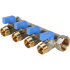 Коллектор 4 отвода с шаровыми кранами STOUT 3/4" 1/2"(синие ручки) (SMB 6201 341204) в Нижнем Новгороде Коллектор 4 отвода с шаровыми кранами STOUT 3/4" 1/2"(синие ручки) (SMB 6201 341204) в Нижнем Новгороде