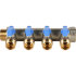 Коллектор 4 отвода с шаровыми кранами STOUT 3/4" 1/2"(синие ручки) (SMB 6201 341204) в Нижнем Новгороде Коллектор 4 отвода с шаровыми кранами STOUT 3/4" 1/2"(синие ручки) (SMB 6201 341204) в Нижнем Новгороде