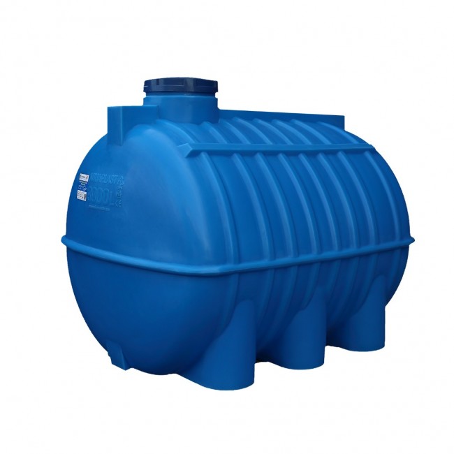 Емкость AQUAPLAST горизонтальная 3000л (Арт. ОГ 3000) в Нижнем Новгороде