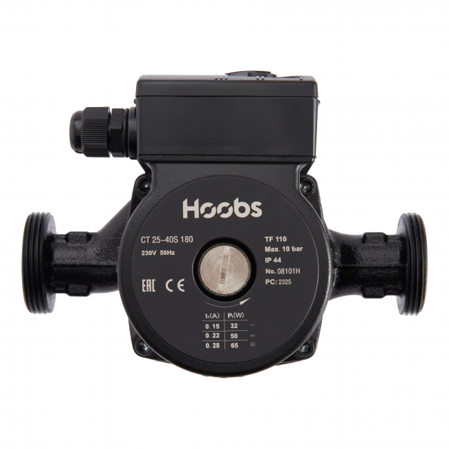 Насос циркуляционный Hoobs CT 25-40S (с гайками)