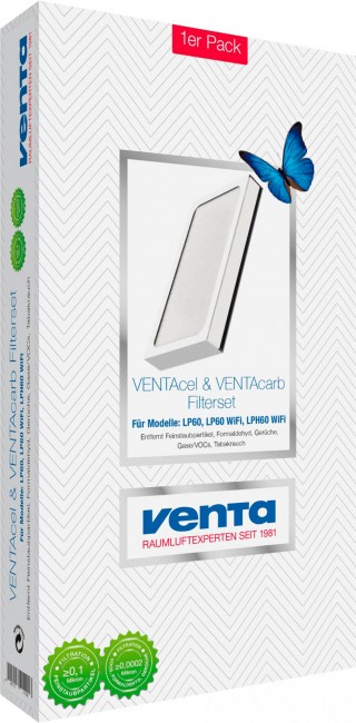 Фильтр 2 в 1 - VENTAcel с угольным фильтром для LP60\LPH60\AP902\AH902 (0,1 мкм) в Нижнем Новгороде