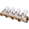 Коллектор 4 отвода с шаровыми кранами STOUT 3/4" 1/2" (SMB 6851 341204)
