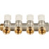 Коллектор 4 отвода с шаровыми кранами STOUT 3/4" 3/4"ЕК (SMB 6851 343404) в Нижнем Новгороде